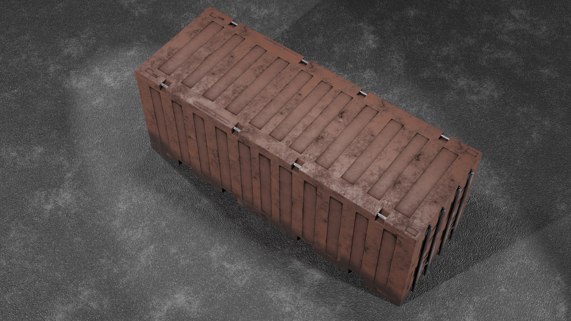 3D Container Model - TurboSquid 1983637