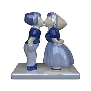 ma dutch kissing couple