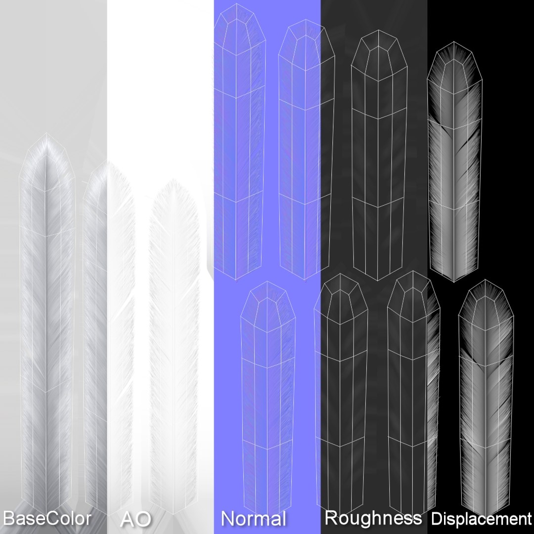 Angel Wings Pro Rigged model - TurboSquid 2177000