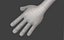Collezione di icone di mani Lowpoly