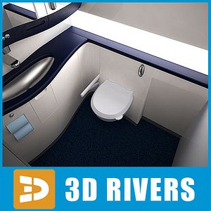3d dreamliner lavatory interior