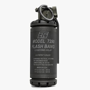 M7290 Grenade 3D Model