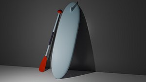 3D Surfboard model