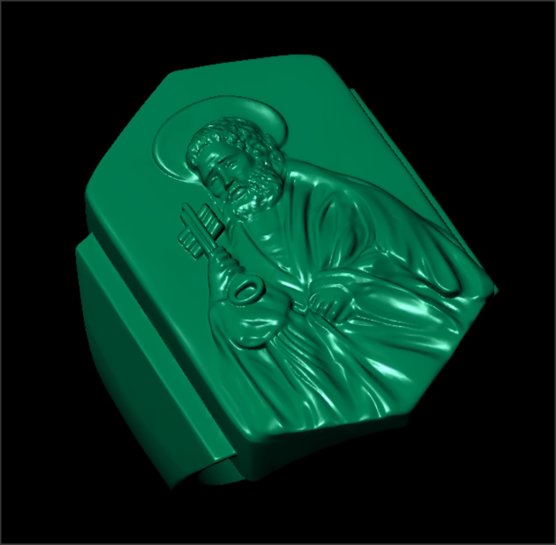 3D Ring Of The Fisherman TurboSquid 1768135