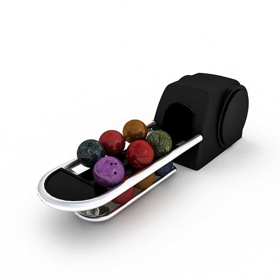 3D Bowling Ball Machine - TurboSquid 1540852