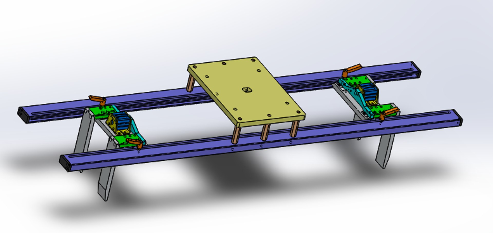 Clappers positioning structure 3D model - TurboSquid 1223752