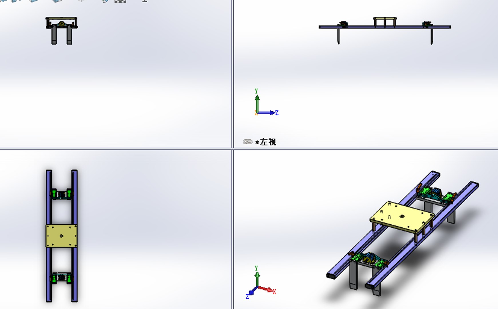 Clappers positioning structure 3D model - TurboSquid 1223752
