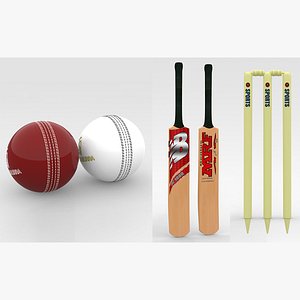 Cricket Kit Collection 3D