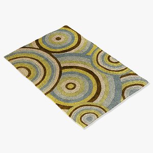 3d model chandra rugs fen-6506