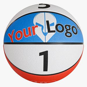 editable basketball modeled 3D