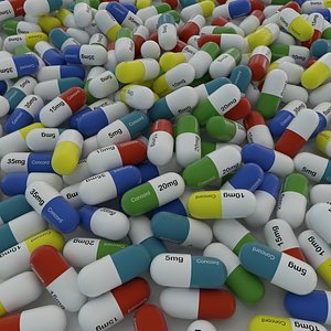 tablet medicine obj