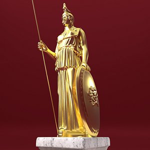 Athena Statue model