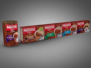 3ds max boxes nestle cocoa products