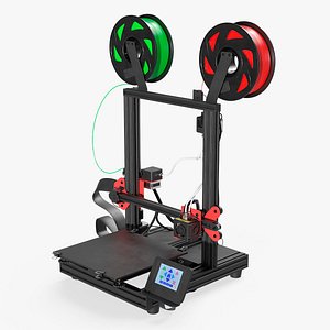 ABC Plastic 3D Printer Rigged for Cinema 4D