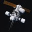 космический спутник радар 3D модель