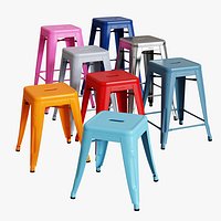 Tolix H Stools