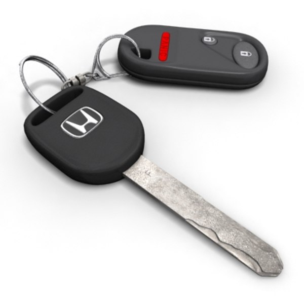 3d car keys model