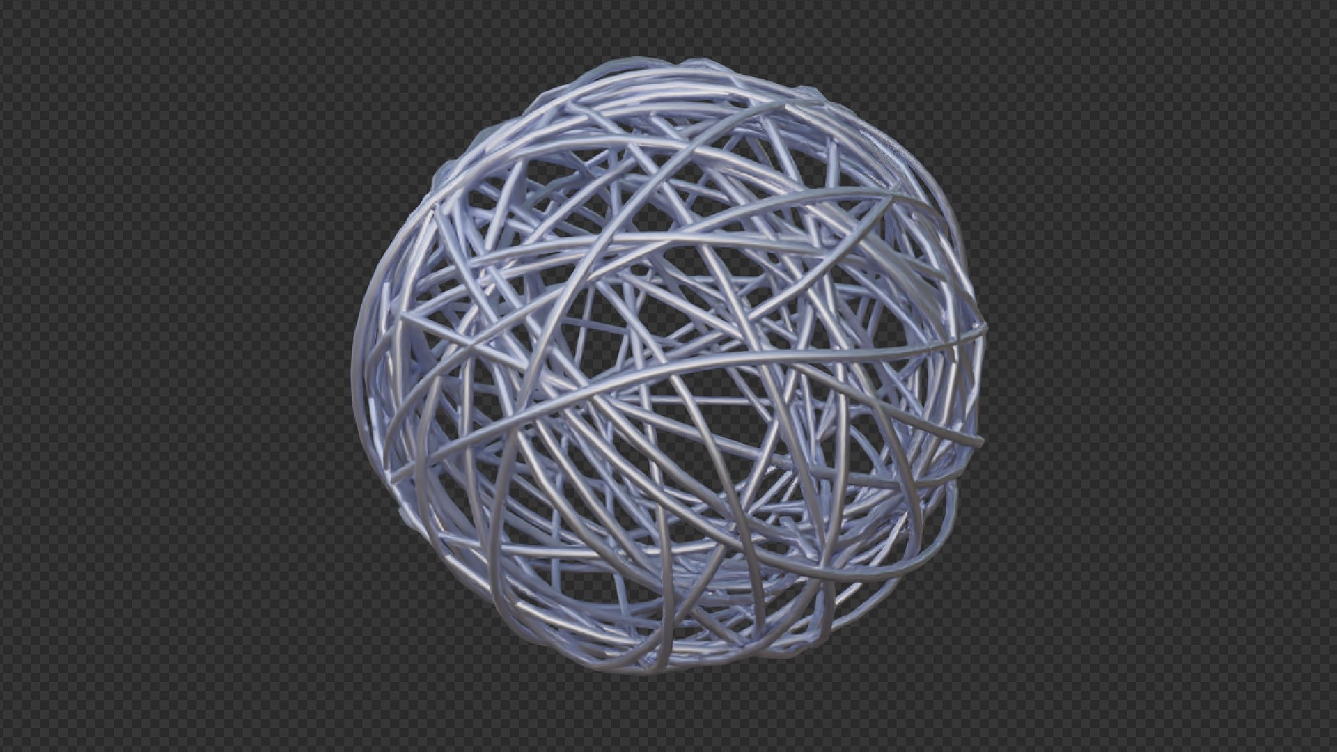 Row Geometric Sphere 3D - TurboSquid 2076262