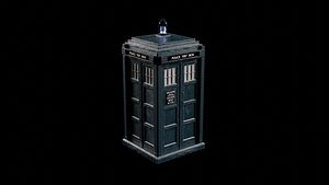3D Doctor Who 2024 TARDIS