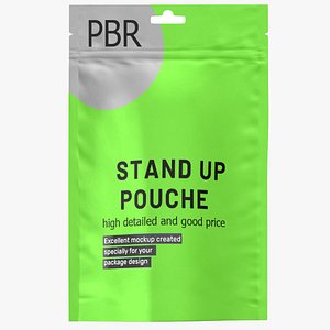 stand up pouch v8 PBR model
