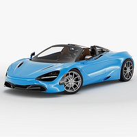 McLaren 720S Spider Rigged