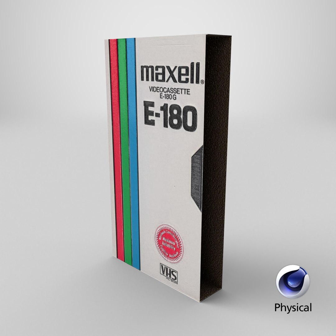 3D VHS Maxwell E-180 https://p.turbosquid.com/ts-thumb/az/nsfE8F/oA/stemcell_cinema_4d_physical_render/png/1789030912/1920x1080/fit_q87/68e0d33212be184670fc721fbbed3e6c29308b7d/stemcell_cinema_4d_physical_render.jpg