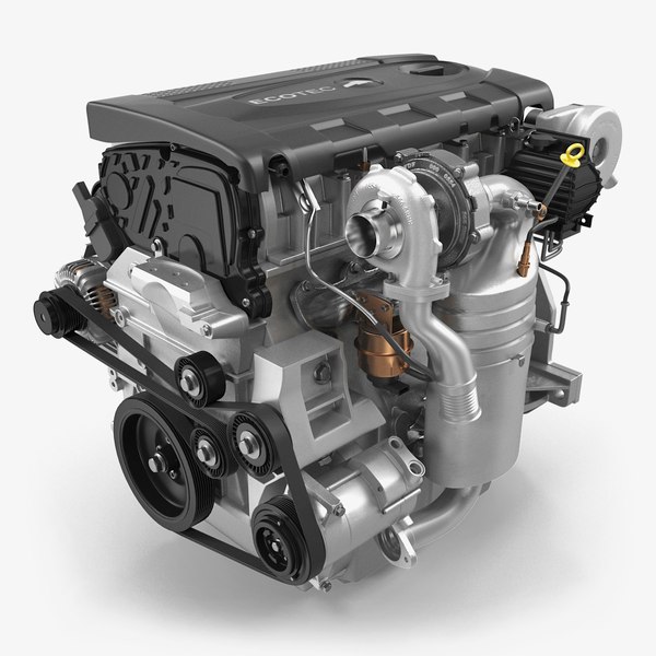 Turbo diesel truck engine 3D - TurboSquid 1292149