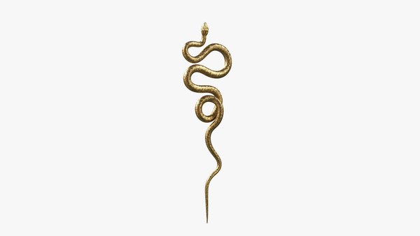 Gold-Silver Snake Wall Art(1) 3D model - TurboSquid 1942422