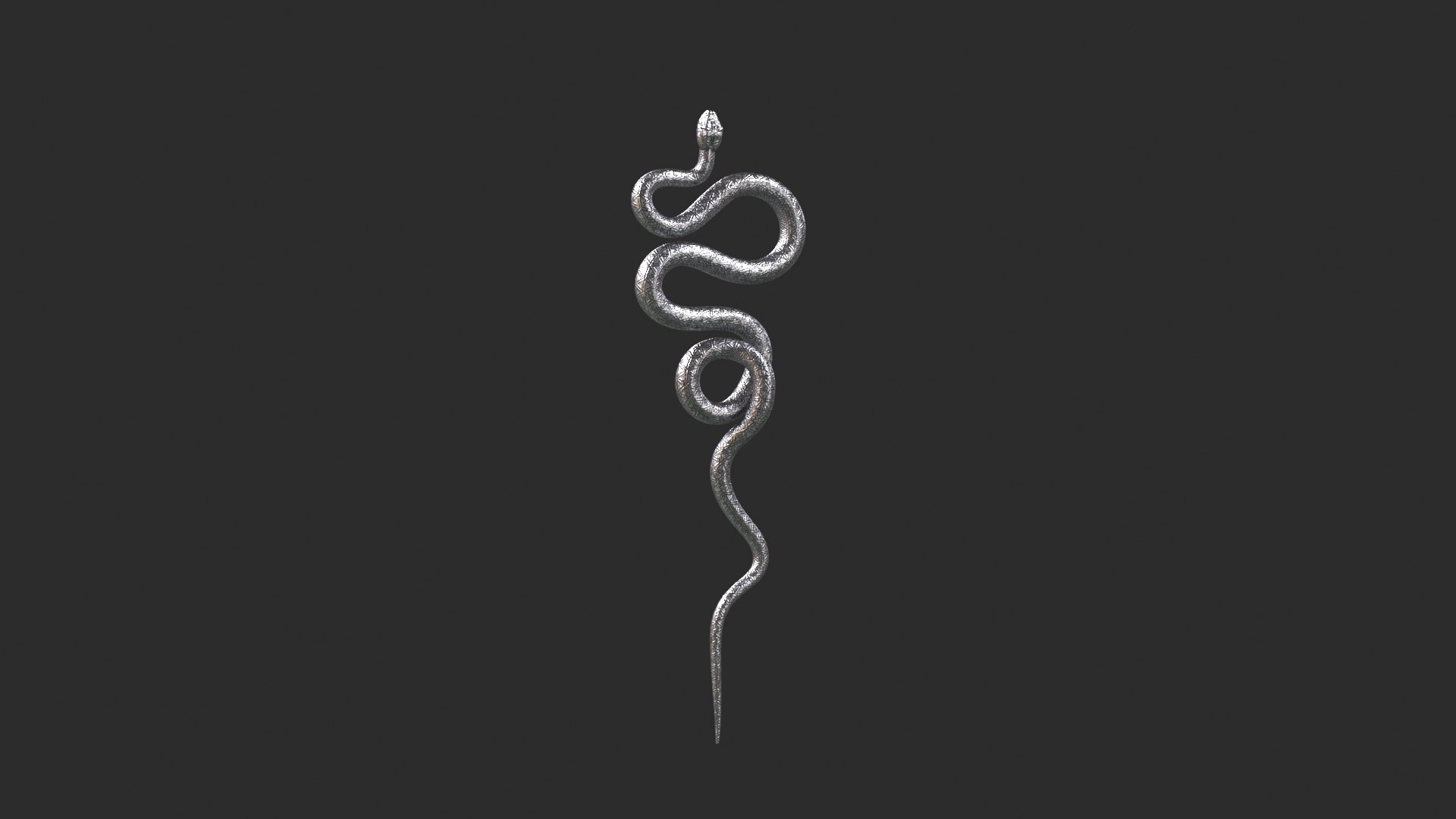 Gold-Silver Snake Wall Art(1) 3D Model - TurboSquid 1942422