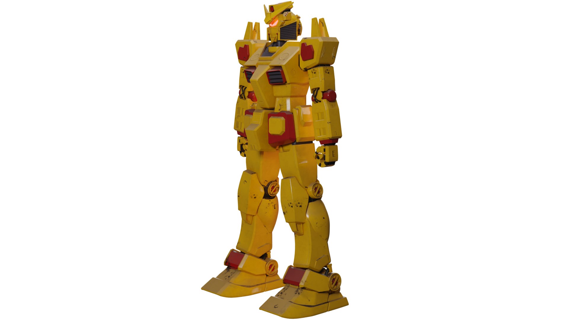 3D Gundam Robot - TurboSquid 2226357