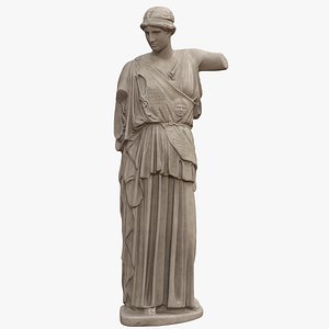 3D athena statue