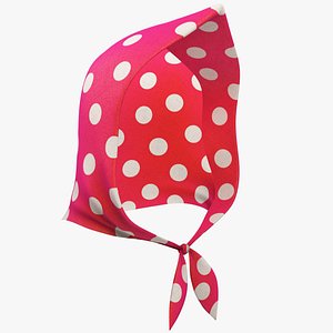 cartoon kerchief toon 3D model