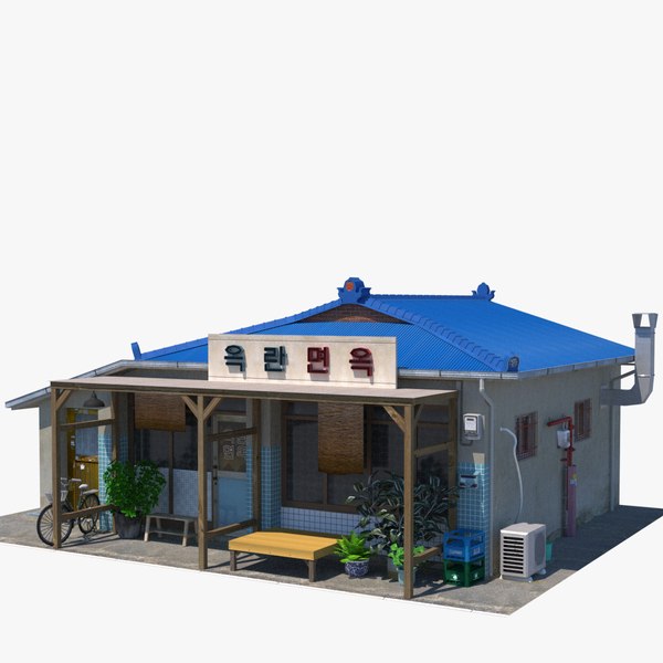 3D Yeoncheon Restaurant model