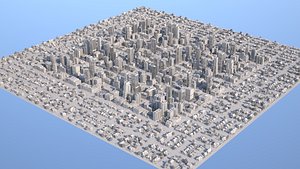 City Downtown and Suburb