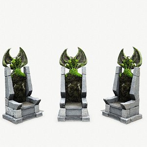 Devil Stone Throne 3D