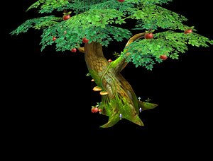 3D model big tree 02