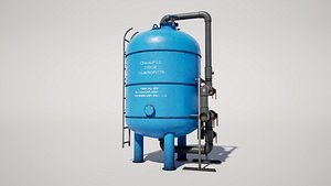 Industrial Water Filter Tank model