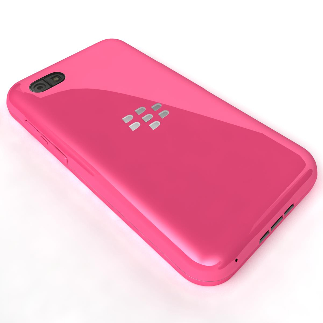 3d blackberry q5 pink