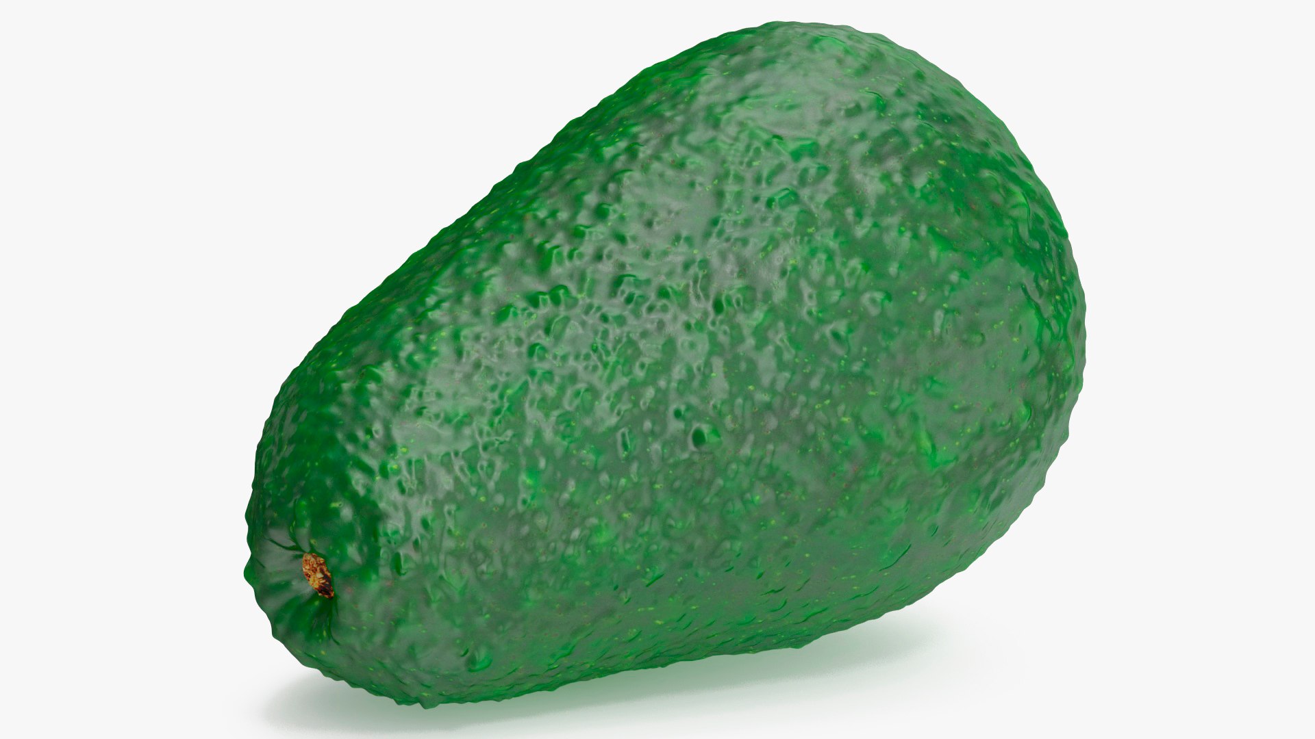 Avocado Fuerte 3D model preview