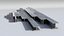 Steel Construction Kit - I-Beam H-Column C-Channel Angle Iron - PBR - StemCell Certified