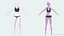 3 Anime Female Base Mesh Pack model