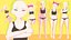 3 Anime Female Base Mesh Pack model