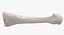 Human Arm Hand and Foot Bones Collection White - 24 models