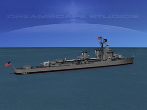 3d gearing class destroyers model