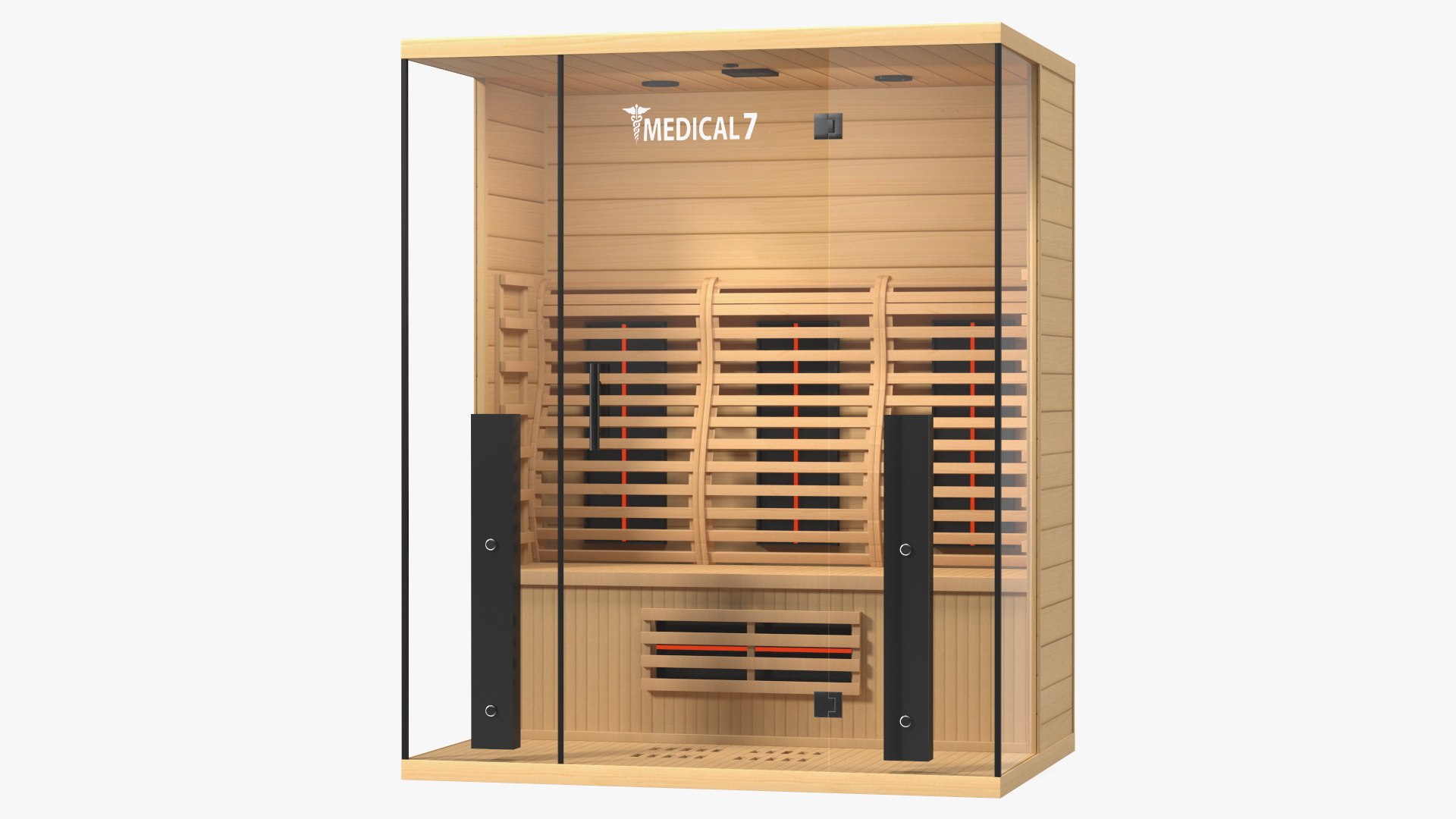 Medical 7 Ultra Full Spectrum Infrared Sauna 3D model preview