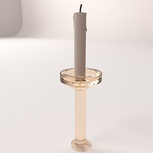 3D candle stand