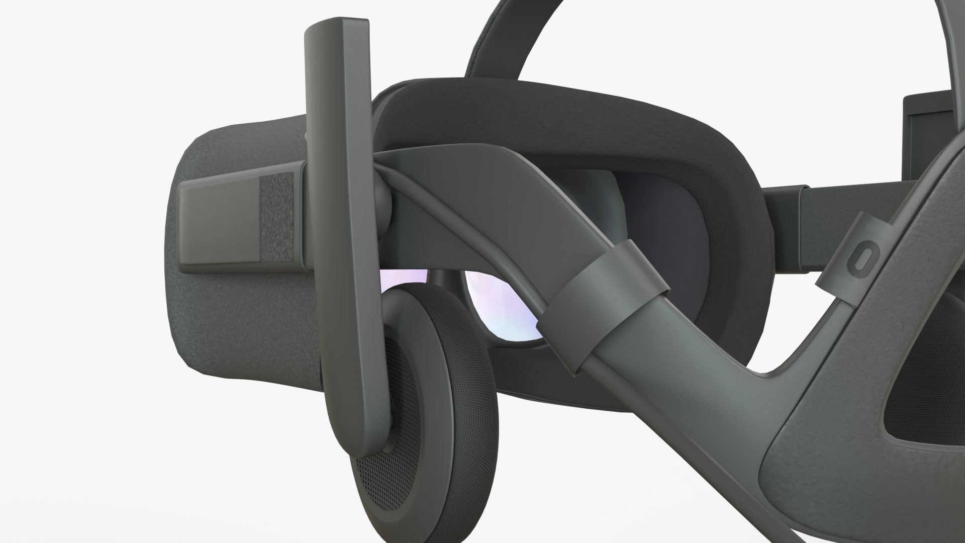 Oculus Rift With Controllers And Sensors Model TurboSquid 2159092