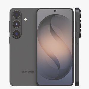 Samsung Galaxy S26 Black 3D model