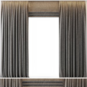 Curtains 48 3D model