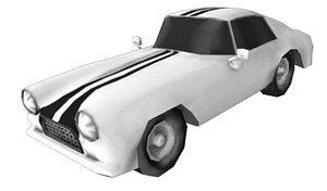 Low-Poly Car Model